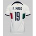 Billige Portugal Nuno Mendes #19 Bortetrøye VM 2022 Kortermet